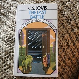 The Last Battle by C. S. Lewis 1970 First Collier Books Edition VTG Paperback